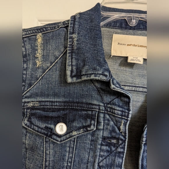 Anthropologie Pilcro Letterpress denim jacket - Picture 2 of 6